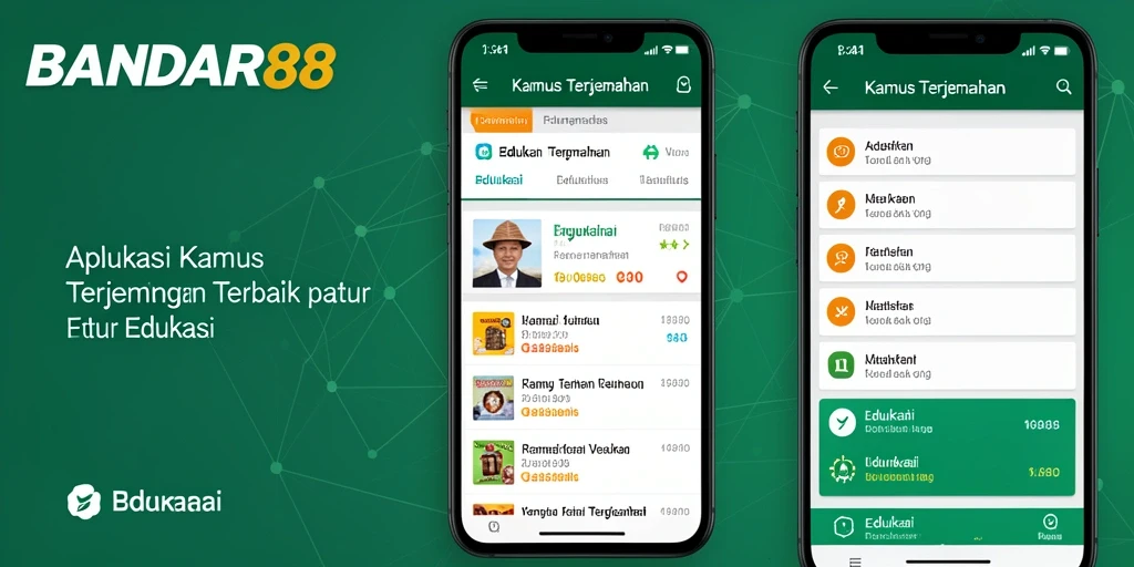 Tampilan antarmuka aplikasi BANDAR88 yang user-friendly dan fungsional.
