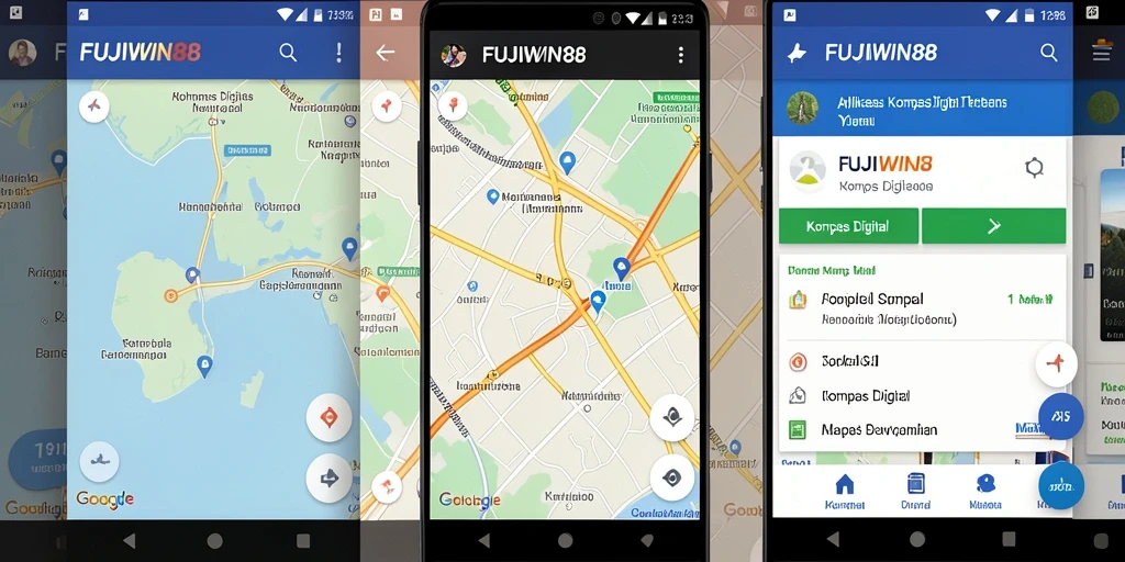 Tampilan antarmuka aplikasi FUJIWIN88 yang menarik dan informatif.